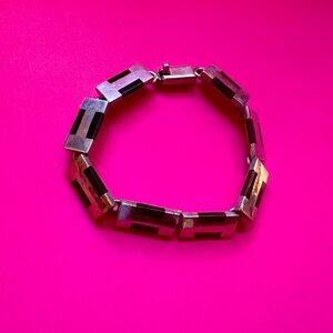 Vintage | Mexican Sterling Silver 925 | Inlay Bracelet